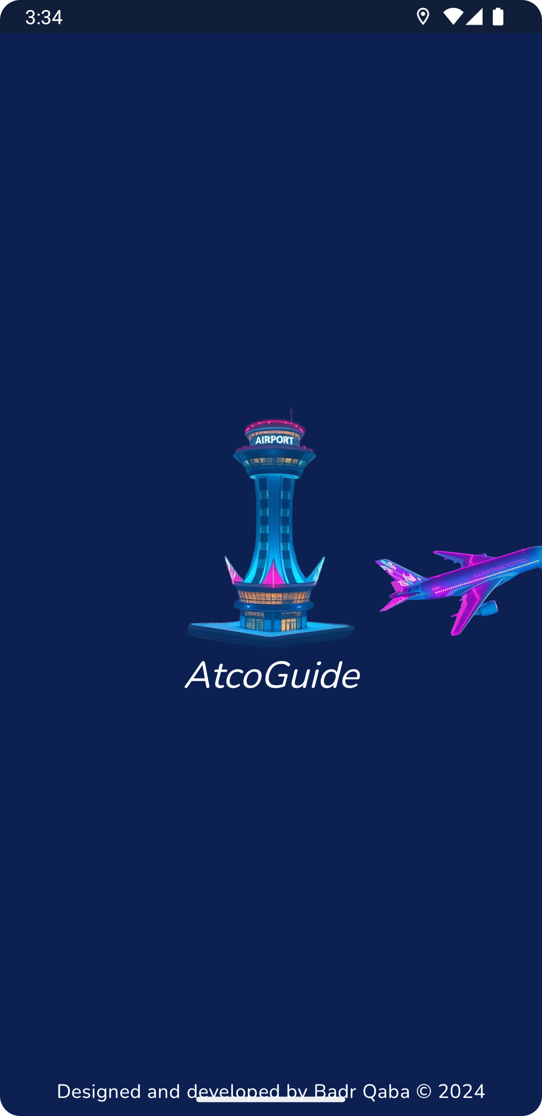 AtcoGuide splashscreen