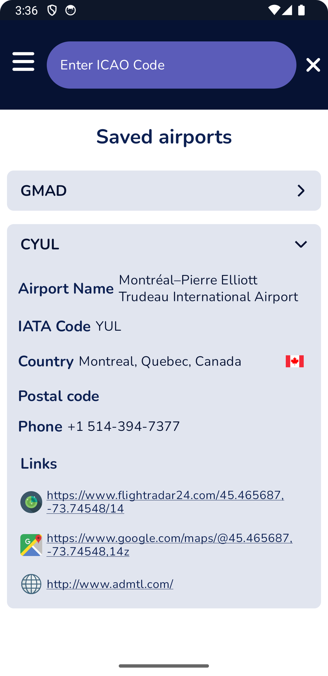 AtcoGuide airports