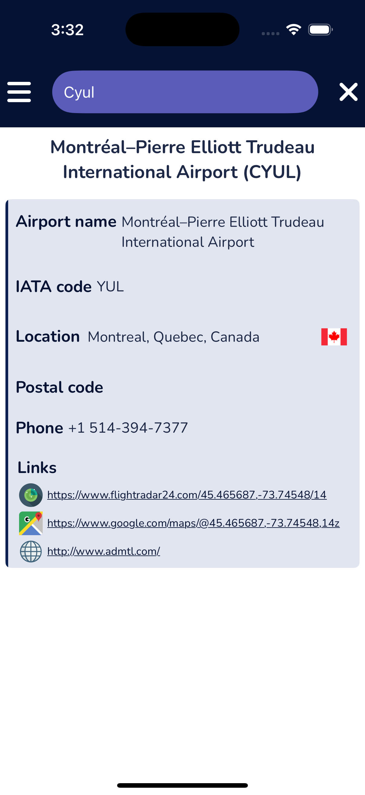 AtcoGuide airports